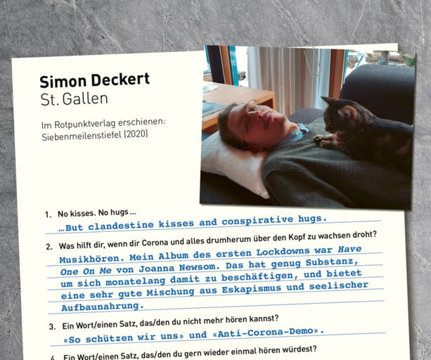 Fragegebogen von Simon Deckert